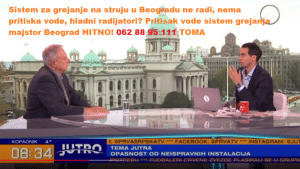 Pritisak vode sistem grejanja majstor Beograd HITNO!
