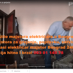 Oglasi električar majstor Beograd 24h akcija hitno i brzo!